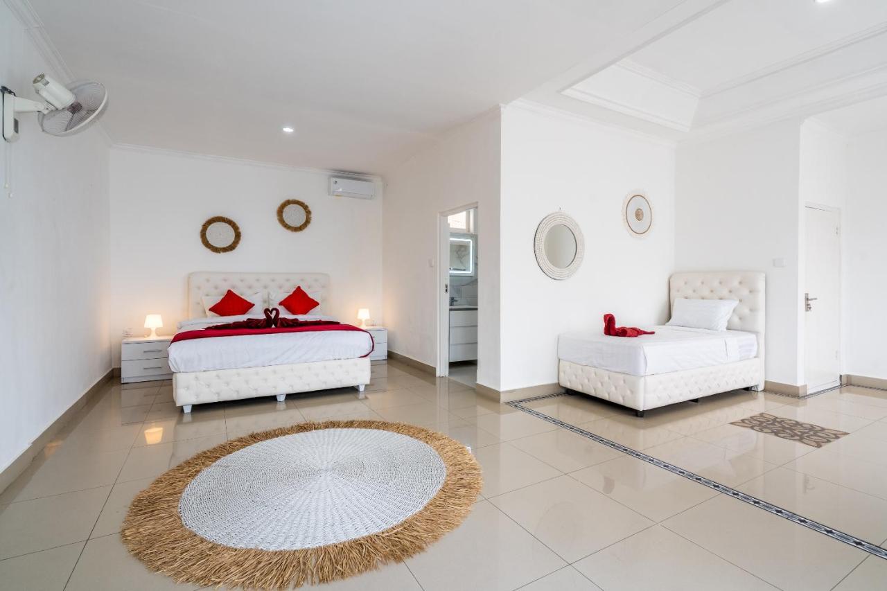 Luxury Minimalist Villa White Angel In Seminyak Kültér fotó