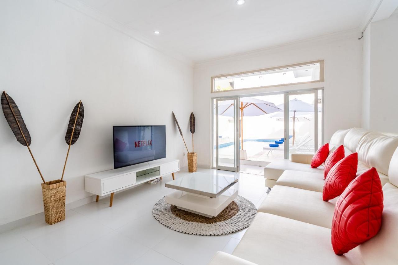 Luxury Minimalist Villa White Angel In Seminyak Kültér fotó